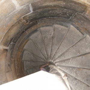 σκάλα στον Πύργο πυρίτιδας