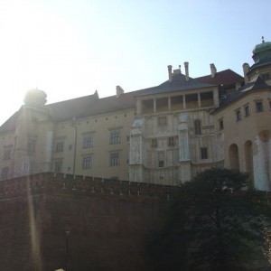 κάστρο wawel στο κέντρο της Κρακοβίας