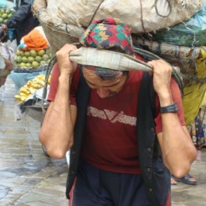 Κουβαλητής στην Κατμαντού