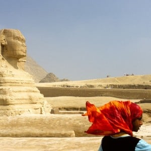 Η ΣΦΙΓΓΑ-Πυραμίδες της Γκίζας στο Καϊρο