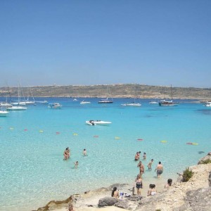 Blue lagoon, Comino island