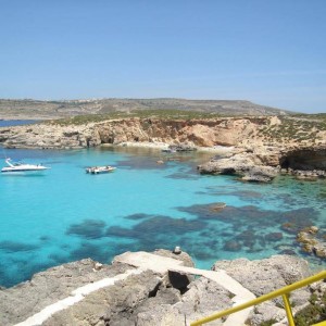 Blue lagoon, Comino island