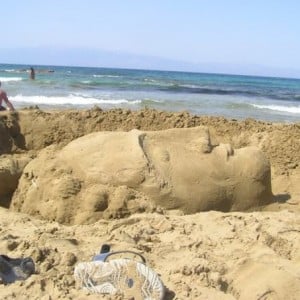 Παιχνίδια με την άμμο...