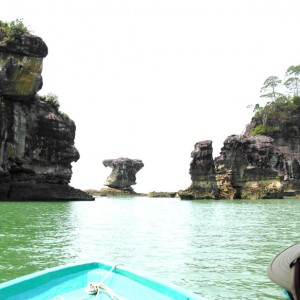 Telok Pandan, εθνικό πάρκο Μπάκο, Sarawak Borneo