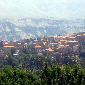 χωριό στην κοιλάδα Qadisha
