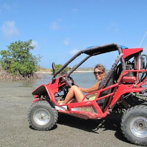 Curacao, buggy και mangrove