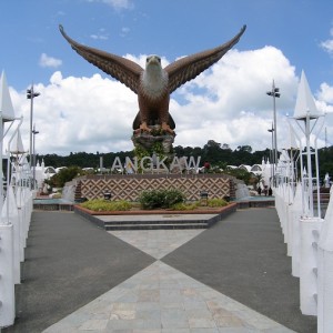 Ο αητός στο Langkawi