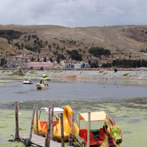 Puno,Peru. Lago Titikaka