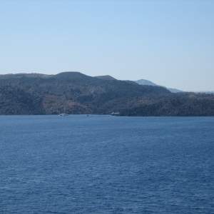 Απο το πλοίο - καμένη