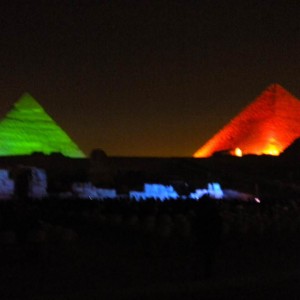 Light and sound show