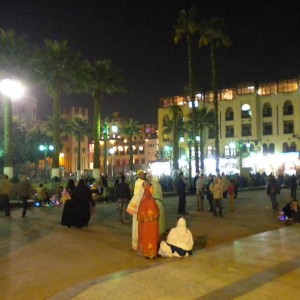 Αποψη από την πλατεία του παζαριού