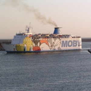Το πλοιο της Μoby Lines