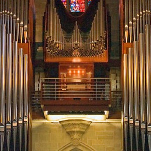 Lausanne's Cathedral inside