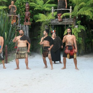 Tarimaki Maori village