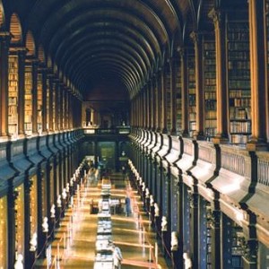 Δουβλίνο - Η αίθουσα Long Room της βιβλιοθήκης του Trinity College