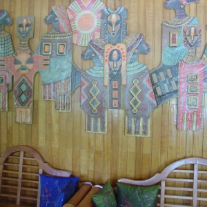 Γκανέζικη τέχνη στο Volta Hotel