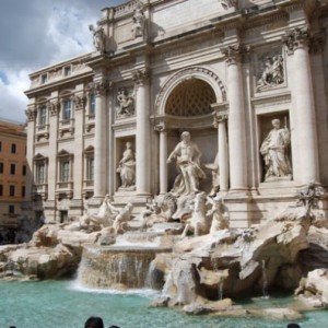 Ρώμη fontana di trevi