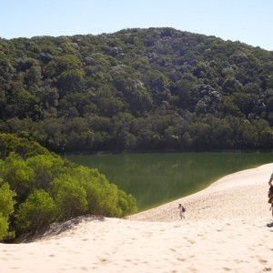 Fraser island, Lake Wabby