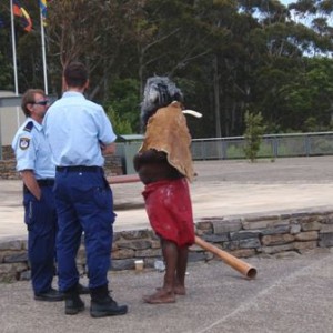 Αβορίγινας στην περιοχή Katoomba