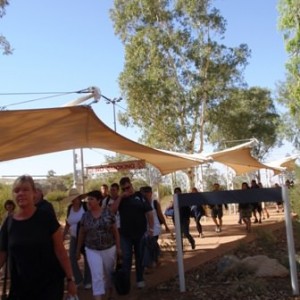 Red Centre. Το αεροδρόμιο στο Alice Springs.