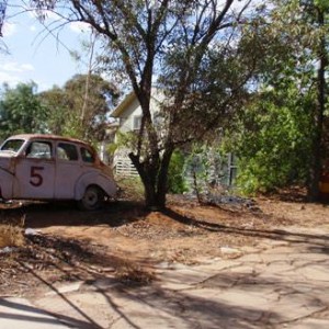 Alice Springs. Γειτονιά Αβορίγινων.