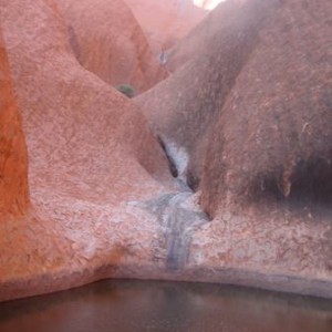 Νερό στο Uluru!