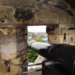 One of the Canons of Edinburgh Castle