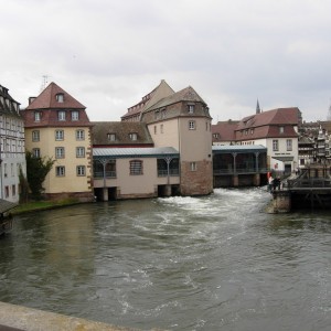 Στρασβούργο-Υψομετρικές αλλαγές του νερού