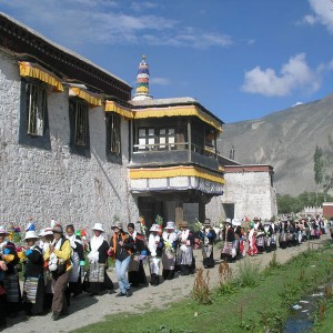 Samye monastery η γιορτή της συγκομιδής