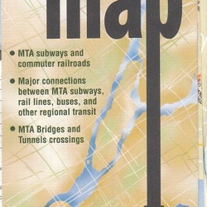 Εξώφυλλο χάρτη μετρό Νέας Υόρκης