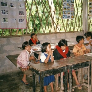 Σχολείο σε χωριό της Ταϋλάνδης 1999