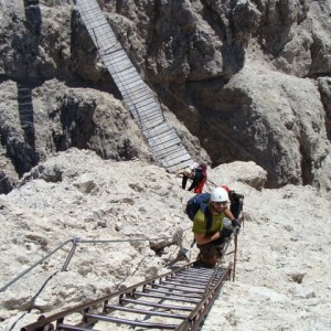 Δολομίτες - Via ferrata Ivano Dibona