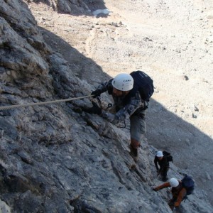 Δολομίτες - Via ferrata Cesco Tomaselli