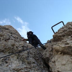 Δολομίτες - Via ferrata Cesco Tomaselli