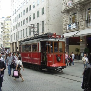 The road to Taxim, Istanbul