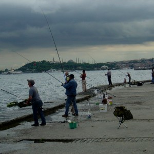 Fishermen, Istanbul