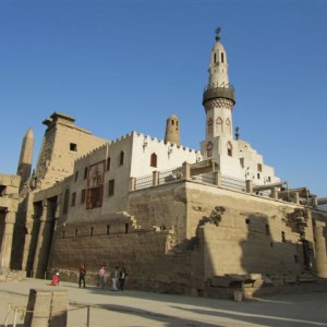Αίγυπτος - Ναός του Λούξορ και τζαμί Αμπού Ελ Χαγκαγκ