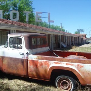 Ghost Town along the Route66, NM