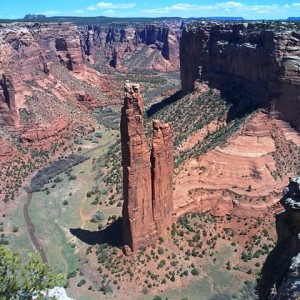 Spider Rock, Canyon de Chely, AZ