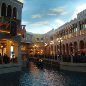 Inside Venetian Hotel, Las Vegas, NV