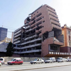 Βελιγράδι, βομβαρδισμένα κτίρια