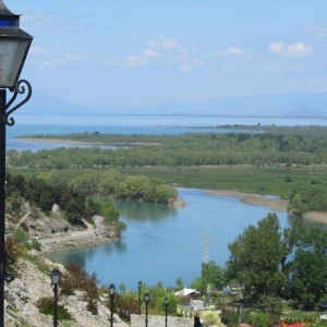 Αλβανία - Σκόδρα - Η θέα από το κάστρο της Ροζάφα