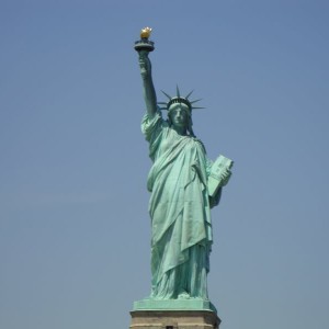 The statue of liberty