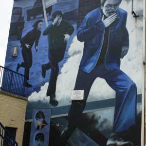Derry -The Runner mural