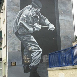 Derry -Operation Motorman mural