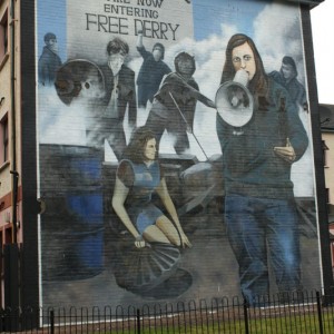 Derry -Bernadette mural