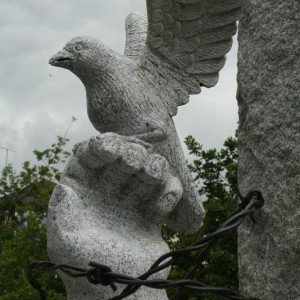 Derry - Detail from the Hunger Strike Monument