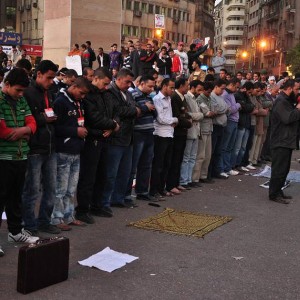 Προσευχή στην πλατεία Ταχρίρ