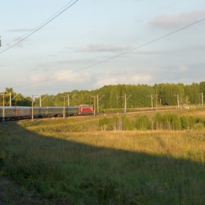 Transsiberian train