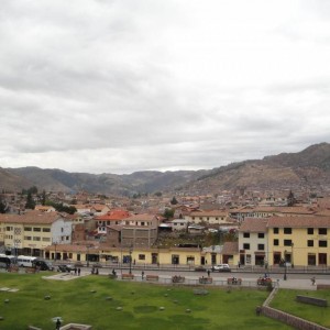 View from Korikancha Cusco 20.8.2011